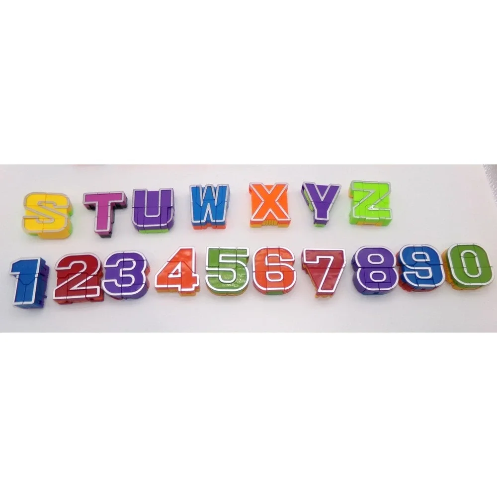 Alpha-Bots Transforming Alphabet & Numbers‎ Numbers Complete Alphabet Incomplete